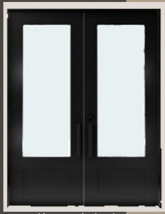 Olive Kickplate Double Door